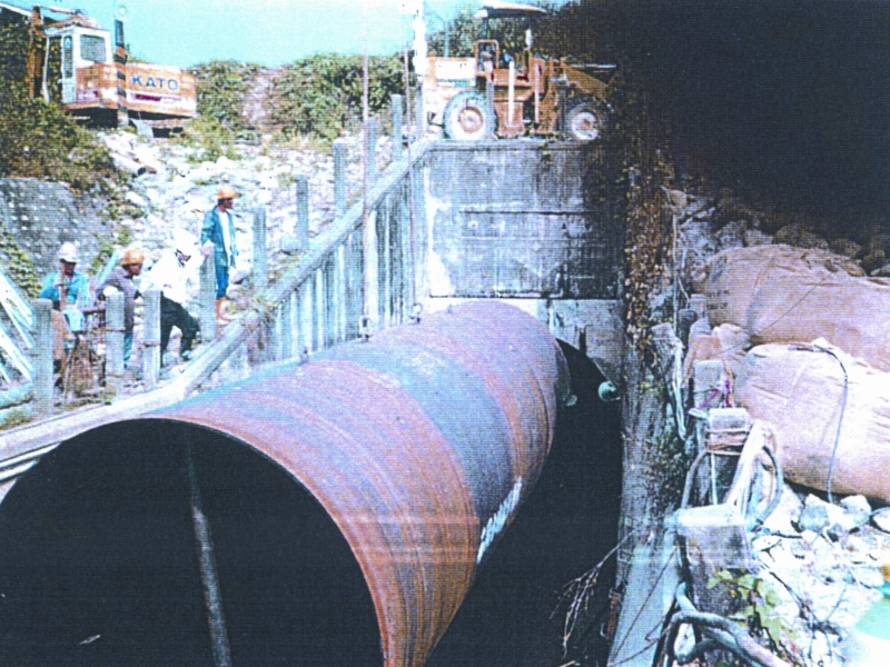 工程1圖2-輸水隧道鋼管佈設