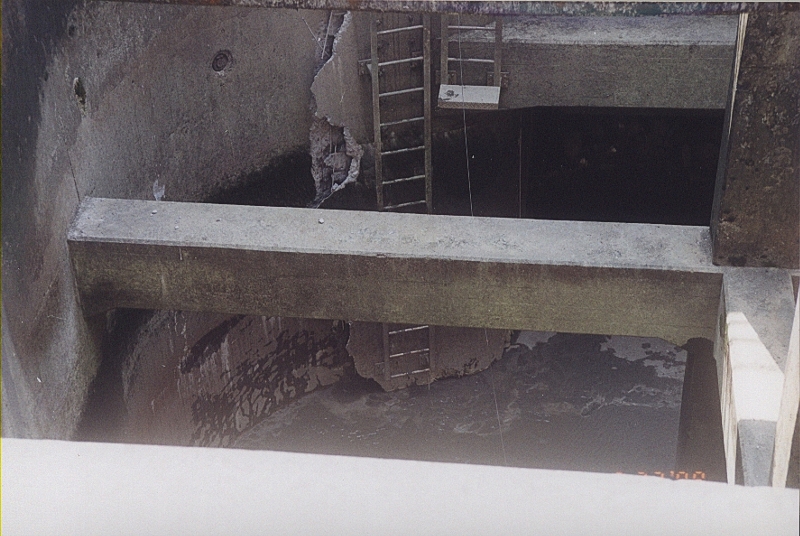 南幹渠隧道口破損情形(拍攝日期:88年1月)